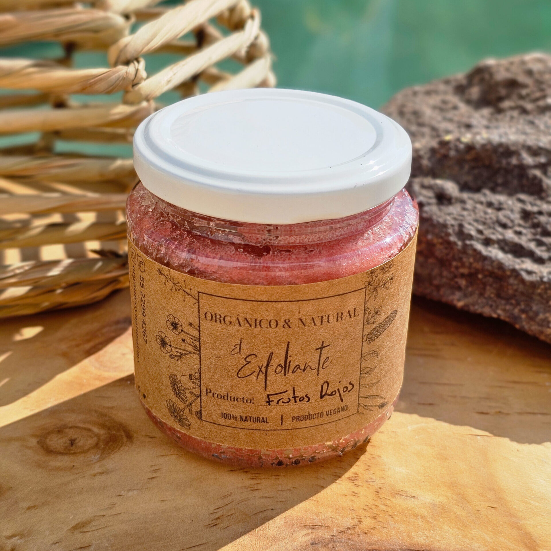 El Exfoliante de Frutos Rojos