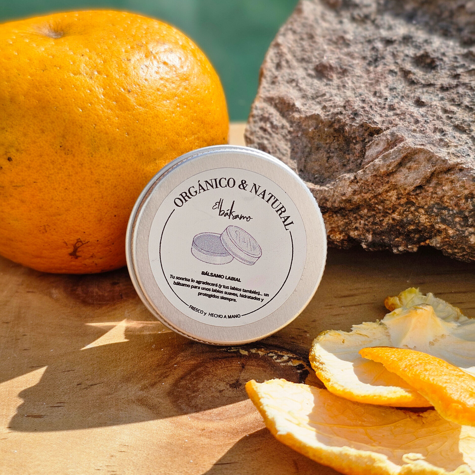 El Bálsamo Labial de Mandarina y Bergamota