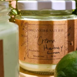 La Crema Corporal de Hierbas y Limón