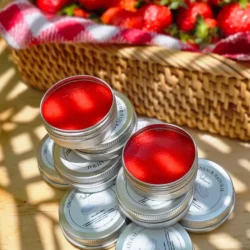 El Bálsamo Labial de Fresa